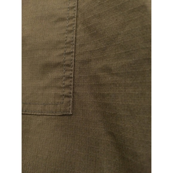 Vuori Ripstop Pants Olive Green Organic Cotton Elastic‎ Waist Drawstring Sz S - Picture 5 of 9